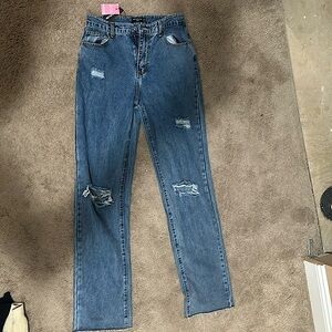 Never been worn boyfriend jeans